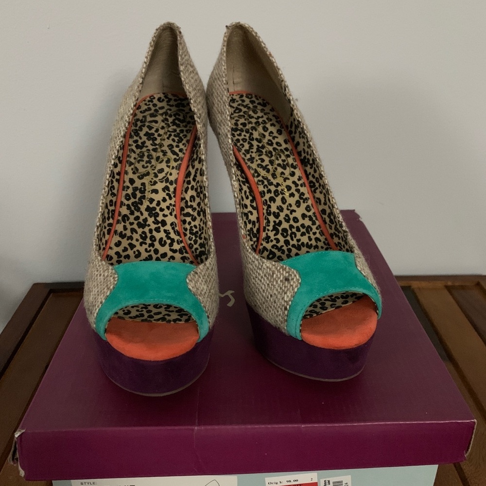 Bamboo French woven heel